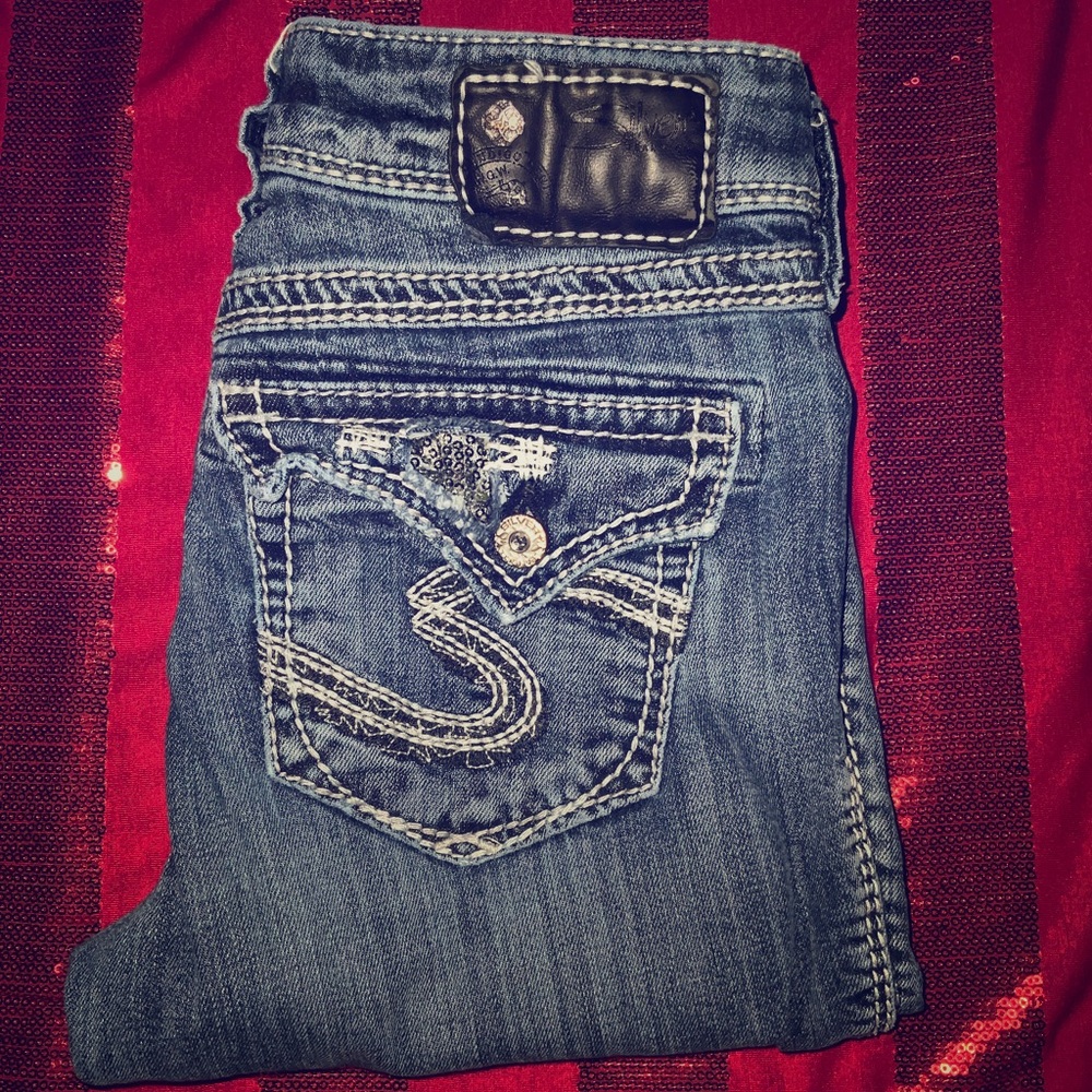 NWOT Silver Jean Co